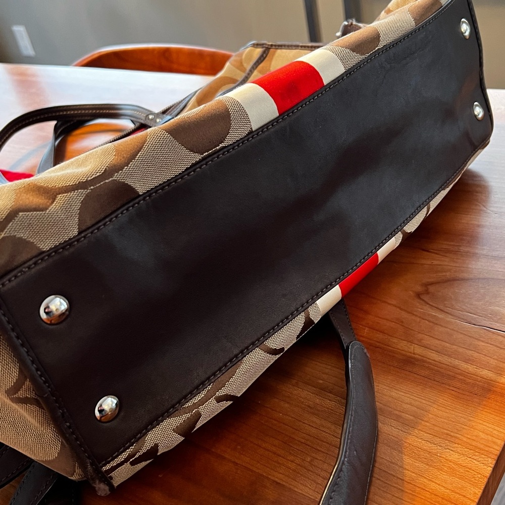 Coach Diaper or Travel Bag - Picture 8 of 12